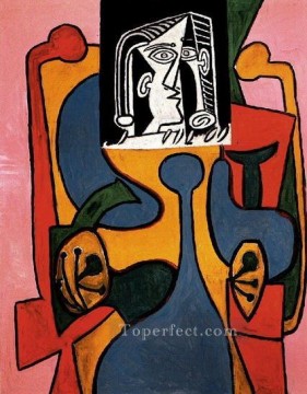  Cubismo Lienzo - Femme dans un fauteuil 1938 Cubismo